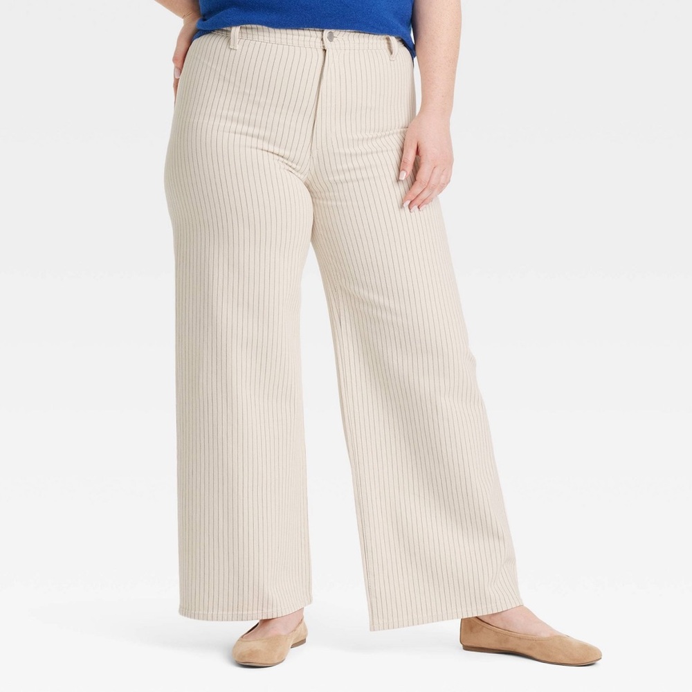High Rise Sailor Wide Leg Ankle Jeans - Universal Threads